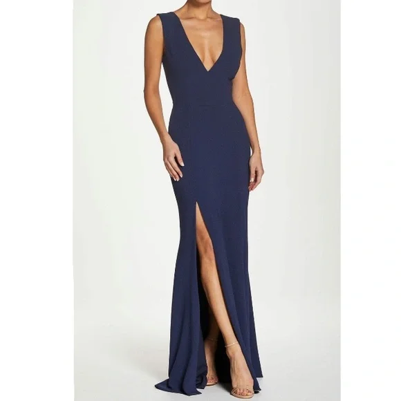 dress the population sandra mermaid gown Sandra Gown Dress the Population